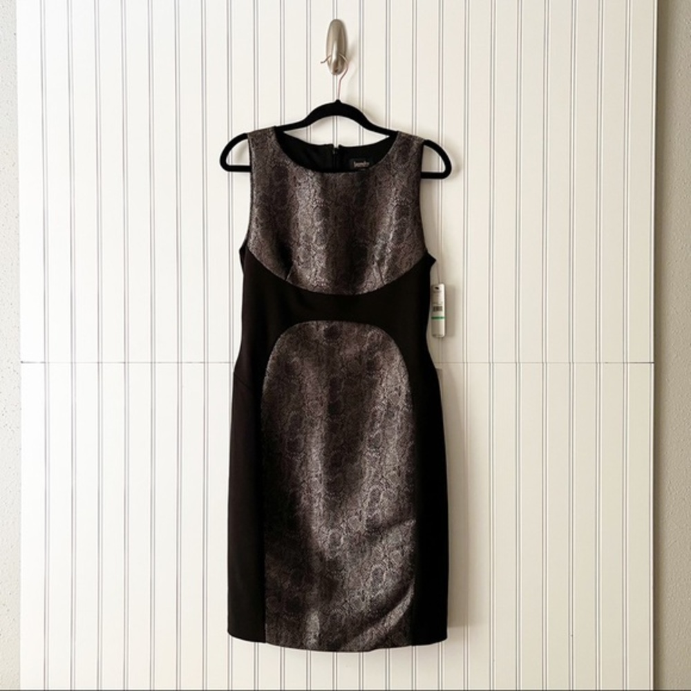 Laundry by Shelli Segal Snake Print Sheath Dress